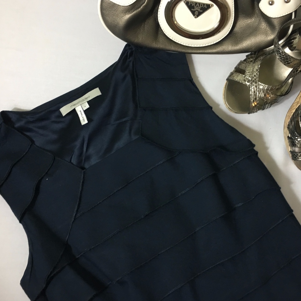 MaxandCleo Sleeveless Ruffled Dress - Picture 2 of 7